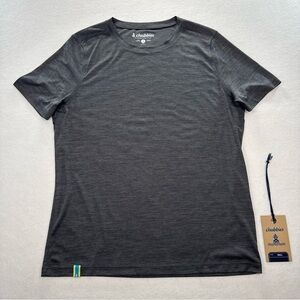 Chubbies Ultimate Tee Mens Small Black The Weekend Has Arrived T-Shirt Logo EUC